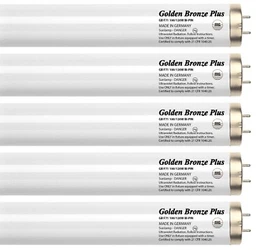 Wolff System GoldenBronze Plus F71T12 100W Bipin Tanning Bulbs - Wolff Bronzing!