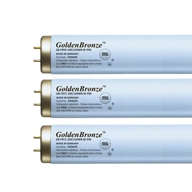 Tanning Bed Bulbs Wolff GoldenBronze FR71, BI-Pin T-12 100/120 Watt - Reflector