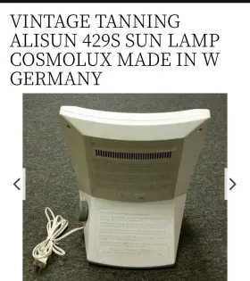 429S ALISUN Tanning Sun Lamp Cosmolux Great #3