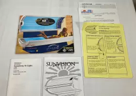 24ST ETS TAN Sunvision Tanning Bed User Catalog