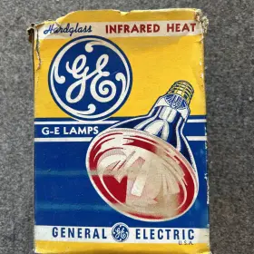 CG401-BX GE General Electric Infrared Light Heat Bulb Box