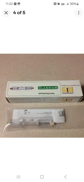56069899 HANAU CLASSICS Suncare Uv Tanning Lamp Oh