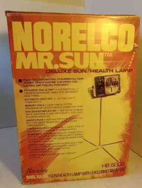 HB-4000 NORELCO Mr Sun Heat Lamp Tanning Light #2