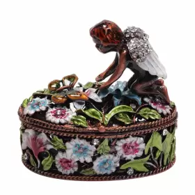 BD3695025 SHOP LC Crystal Enameled Angle Trinket Box Storage
