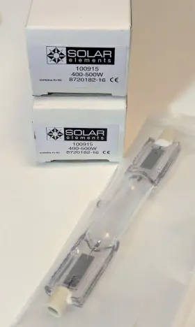 100915 SOLAR ELEMENTS Clip High Pressure Tanning Lamp Bulb