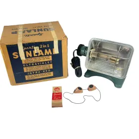 P106 SPERTI Tanning Sun Lamp Riginal Box Infra Vitamin