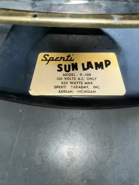 P108 SPERTI Sun Lamp Mod Heat Bulb #2