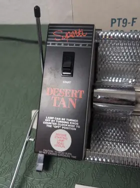 PT9-F SPERTI Sunlamp Desert Box Manual #3