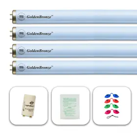 23019 WOLFF Tanning Bed Lamps Goldenbronze Pack