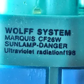 CF26W WOLFF Marquis Uv Sunlamp Bulb Solafeet #2