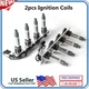 2PACK Ignition Coils UF372 For 2004-2006 Cadillac Deville Seville SRX STS XLR