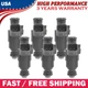 6Pcs Fuel Injector for Cadillac CTS SRX 2004-2006 STS Buick Allure LaCrosse 3.6L