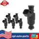 6Pcs Fuel Injector for Cadillac CTS SRX 2004-2006 STS Buick Allure LaCrosse 3.6L
