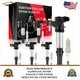 Ignition Coils & Iridium Spark Plugs For Cadillac SRX 2004-2006 STS 2005-10 3.6L