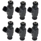 6PCSFuel Injector for Cadillac CTS/STS 2004-2006 12571159 Set V6 3.6L