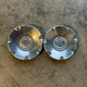  (Set of 2) 2004-2006 Cadillac STS CTS Polished Silver Wheel Center Cap 9595437