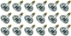 GE 48069 125 Watt R40 Infrared Heat Reflector Light Bulb Lamp - Pack of 18
