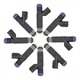 8PCS Fuel Injectors for 2004-2006 Cadillac SRX STS XLR FJ719 V8 4.6L 12580645